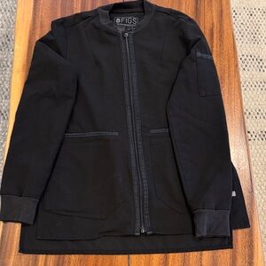 Figs womens Black scrub jacket